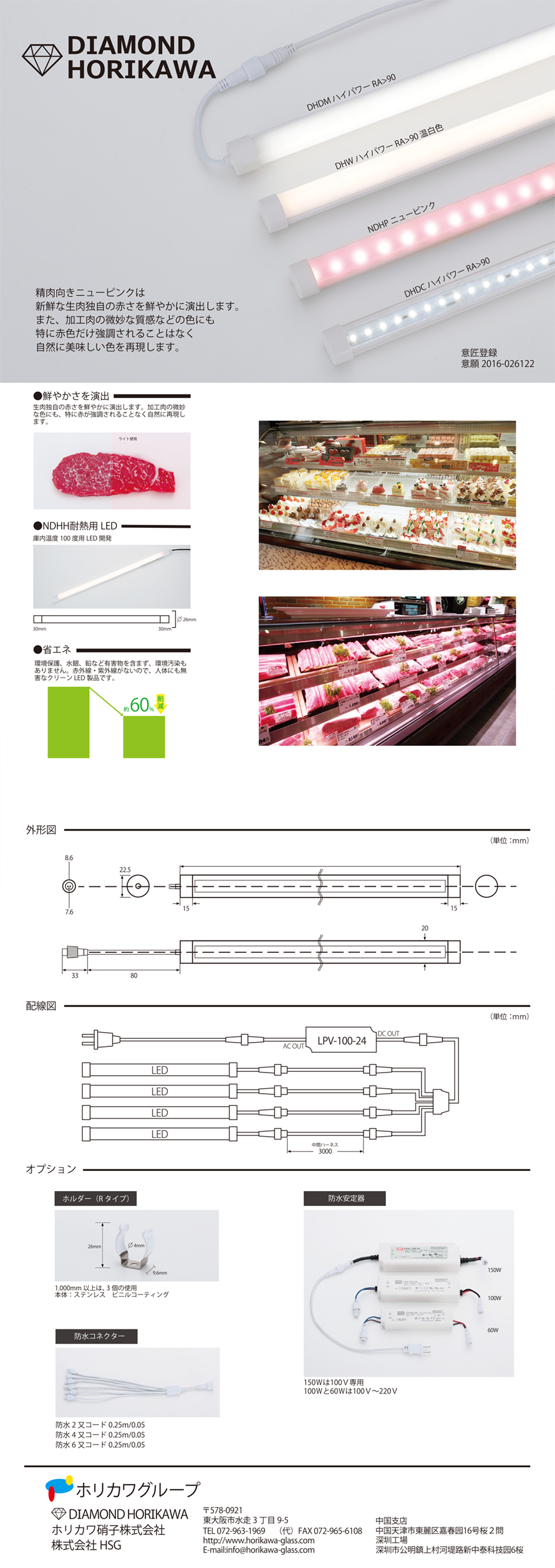 DIAMOND HORIKAWA LED
